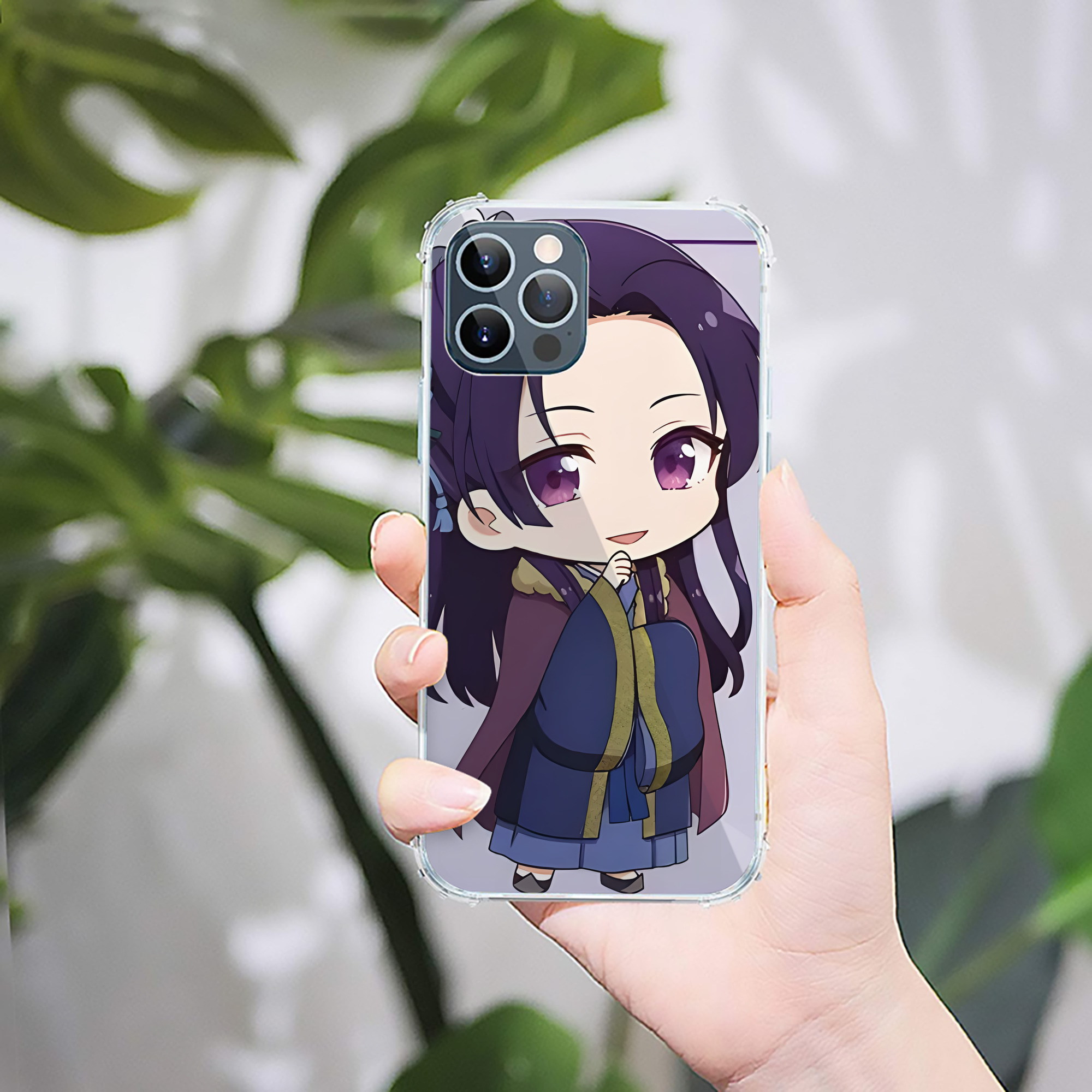 （画像用） 薬屋のひとりごと The Apothecary Diaries 【iPhone 12シリーズ対応】透明スマホケース（クリアソフトケース）